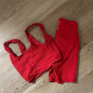 Stylish Red Activewear Top